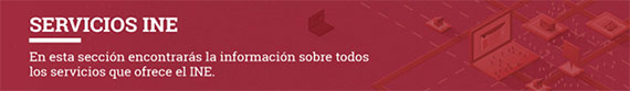 Servicios que brinda el INE