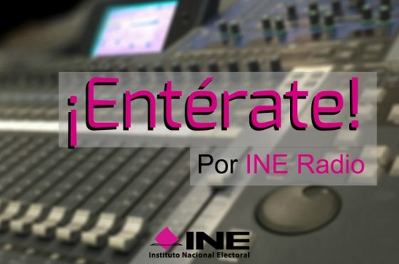 Banner Entérate por INE Radio