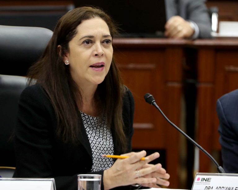 Adriana Favela Herrera Consejera Electoral.