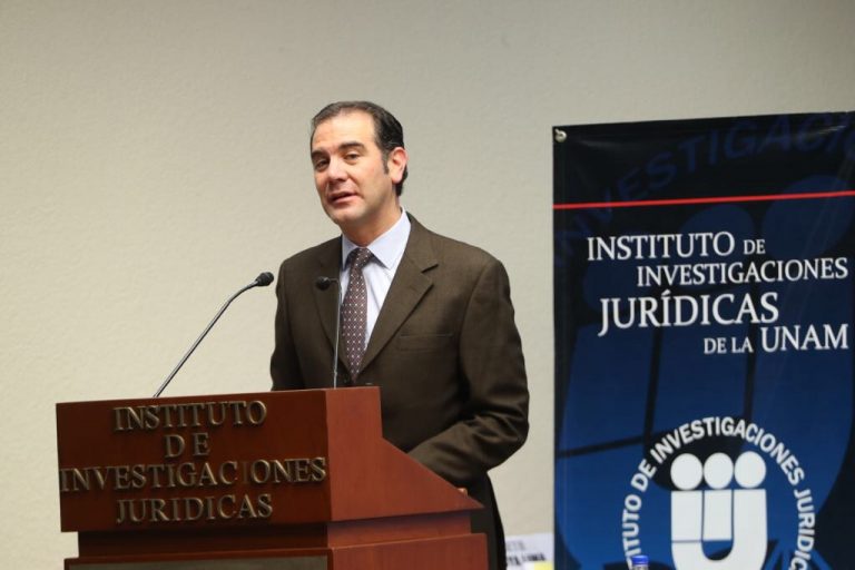 Lorenzo Córdova Vianello, Consejero Presidente del INE.