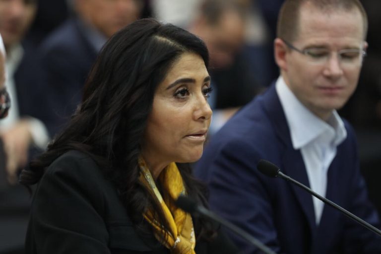 Alejandra Barrales Magdaleno, Presidenta del Partido de la Revolución Democrática y Ricardo Anaya Cortes, Presidente Nacional del Partido Acción Nacional.