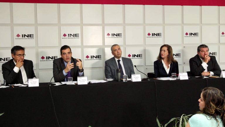 Conferencia de prensa con motivo de la presentación de la aplicación móvil para la captación y verificación de apoyo ciudadano a los aspirantes a candidatos independientes.