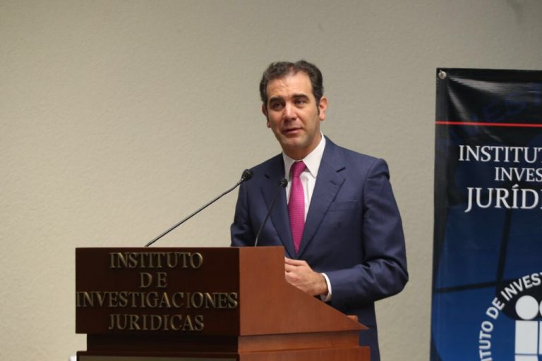 Lorenzo Córdova Vianello, Consejero Presidente del INE.