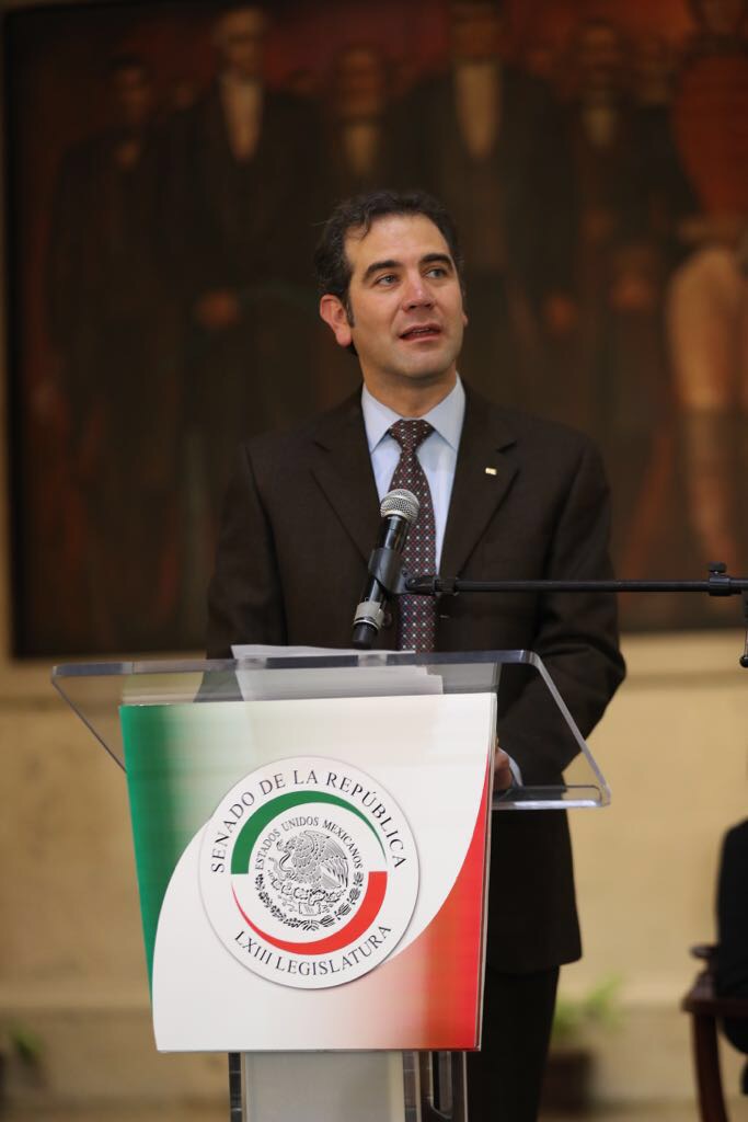 Lorenzo Córdova Vianello, Consejero Presidente del INE.