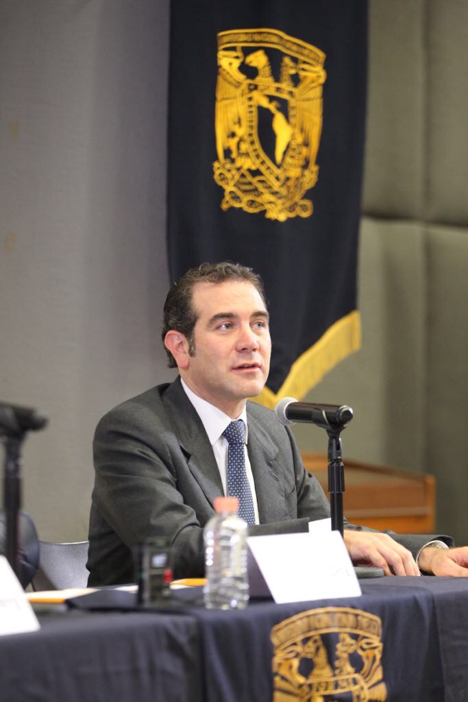 Lorenzo Córdova Vianello, Consejero Presidente del INE.