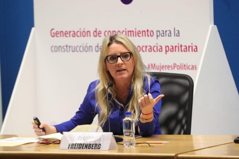 Flavia Freidenberg, Investigadora Titular del IIJ-UNAM y Coordinadora General del Proyecto #MujeresPolíticas.