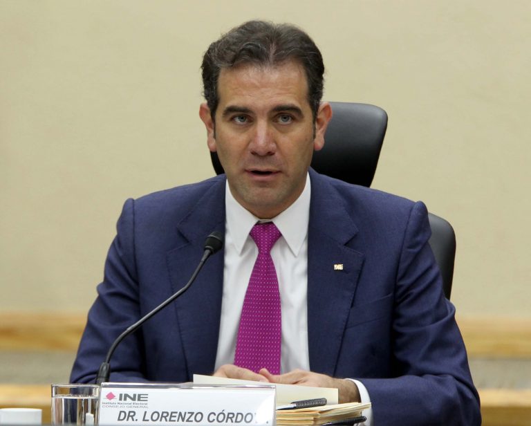 Lorenzo Córdova Vianello, Consejero Presidente del INE.