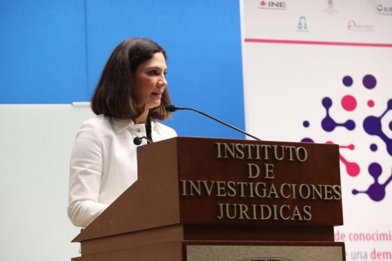 Ma. Virginia Gutiérrez Villalvazo, Consejera del Instituto Electoral y de Participación Ciudadana de Jalisco y Presidenta de la AMCEE.
