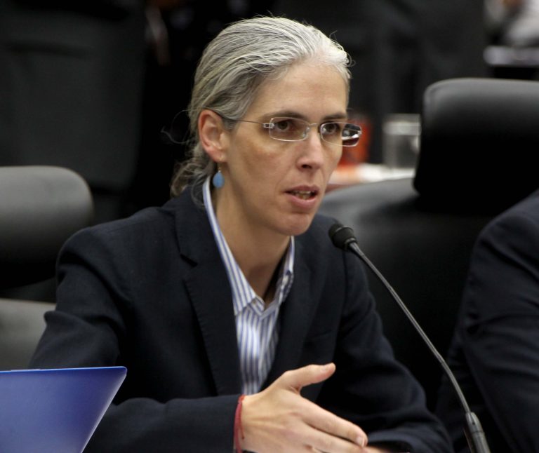 Pamela San Martín Ríos y Valles, Consejera Electoral.