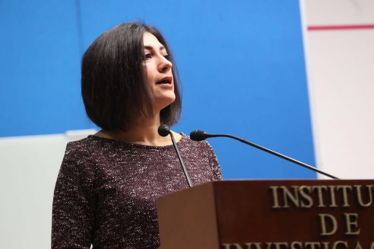 Lorena Cruz Sánchez, Presidenta del Inmujeres.