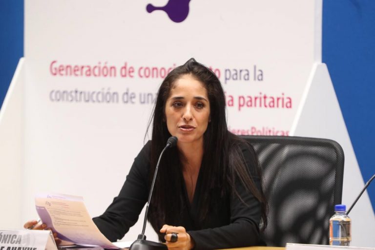 Mónica Maccise Duayhe, Directora de la Unidad Técnica de Igualdad de Género y No discriminación del INE.