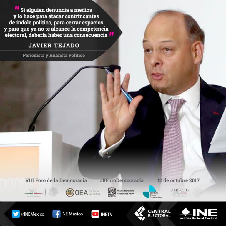 Javier Tejado, periodista y analista político
