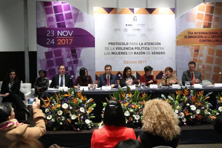 Protocolo para la atención de la violencia política contra las mujeres en razón de género.