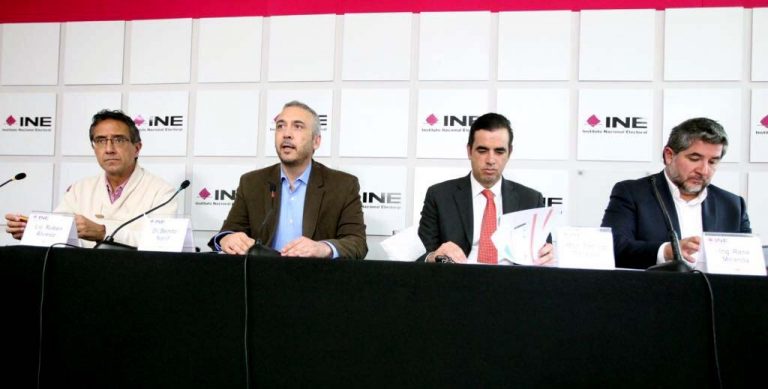 Conferencia de prensa sobre la actualización de la Aplicación Móvil (App) para la captación y verificación de apoyo ciudadano para los aspirantes a candidatos independientes.