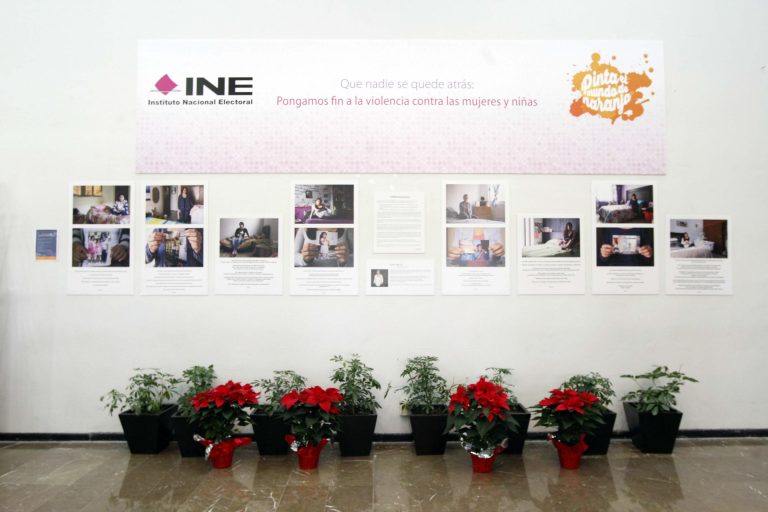 Exposición: Que nadie se quede atrás: Pongamos fin a la violencia contra las mujeres y niñas.