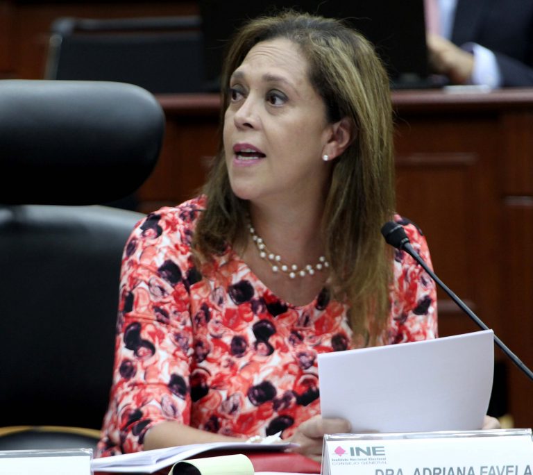 Adriana Favela Herrera, Consejera Electoral.