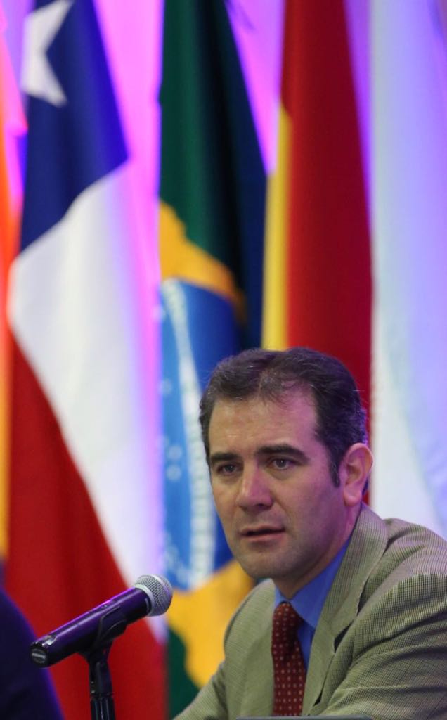 Consejero Presidemte del INE Lorenzo Córdova Vianello