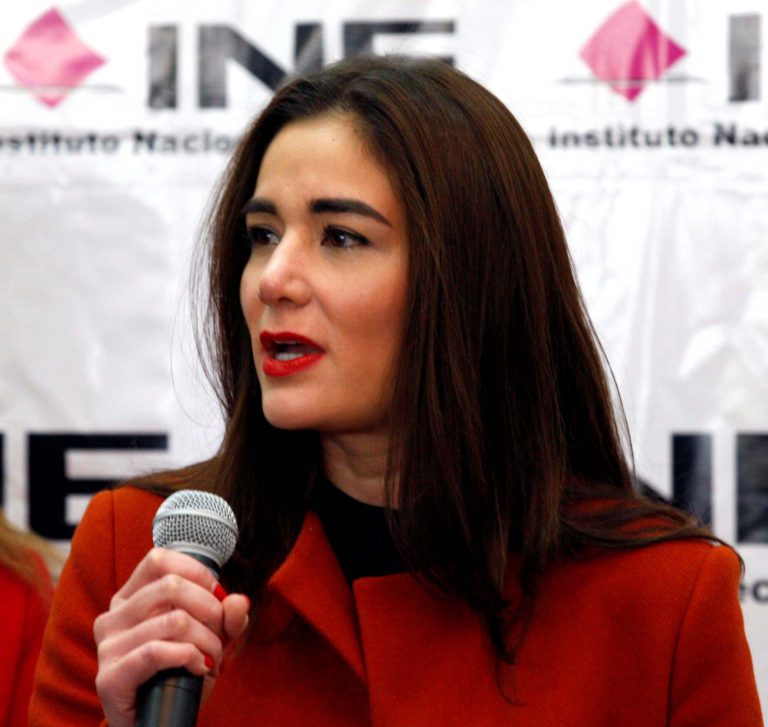 Dania Ravel Cuevas, Consejera Electoral y Presidenta de la Comisión Temporal para el Fortalecimiento de la Igualdad de Género y No Discriminación en la Participación Política en el Marco del Proceso Electoral 2017-2018.