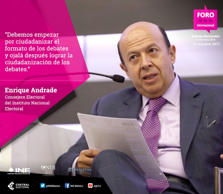 Enrique Andrade, Consejero Electoral