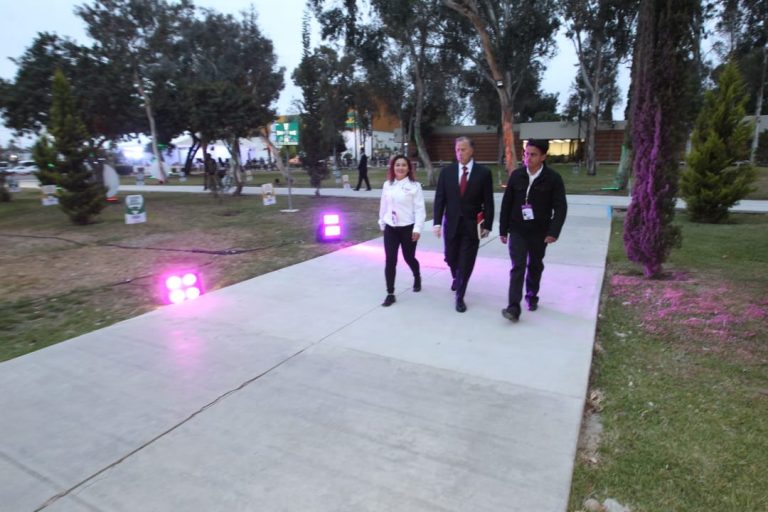 llegada candidatos presidenciales.