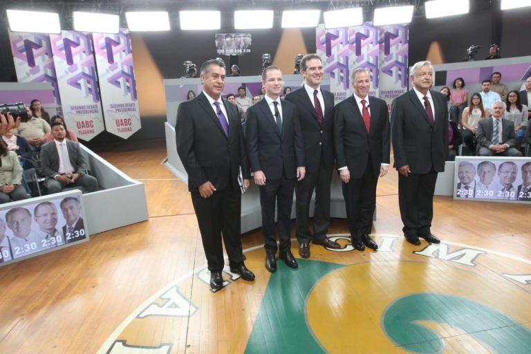 Candidatos Presidenciales Segundo Debate Presidencial.