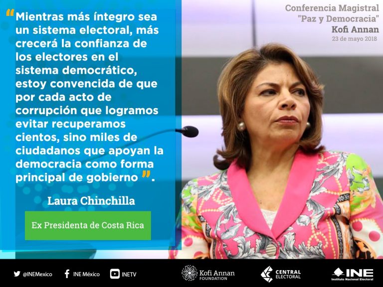 Laura Chinchilla, Ex Presidenta de Costa Rica