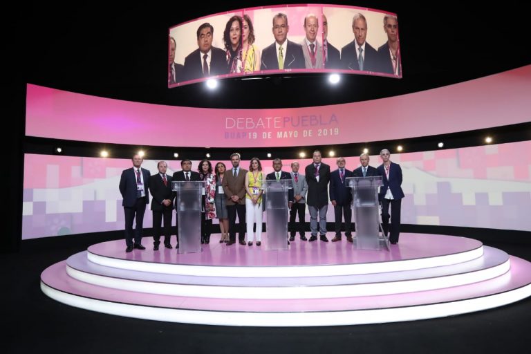 Debate a la gubernatura del estado de Puebla