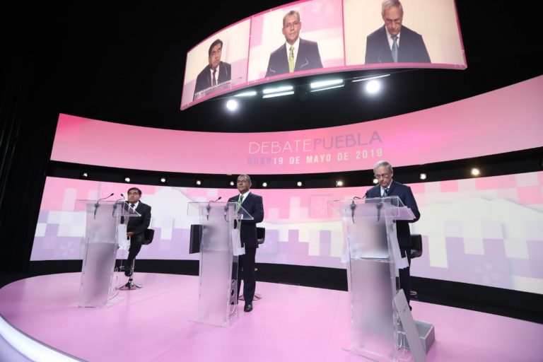 Debate a la gubernatura del estado de Puebla
