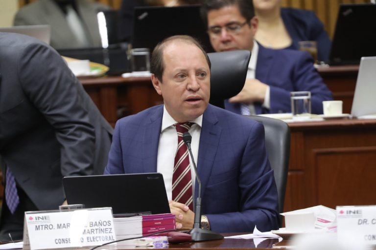Marco Antonio Baños Martínez, Consejero Electoral.