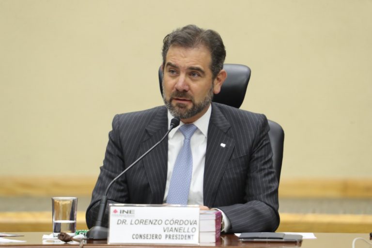 Lorenzo Córdova Vianello, Consejero Presidente del INE.