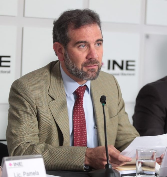 Lorenzo Córdova Vianello, Consejero Presidente del INE.