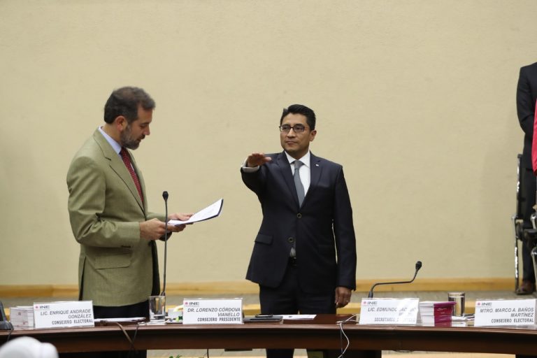Toma de Protesta del C. Jesús George Zamora como Titular del Órgano Interno de Control del Instituto Nacional Electoral.