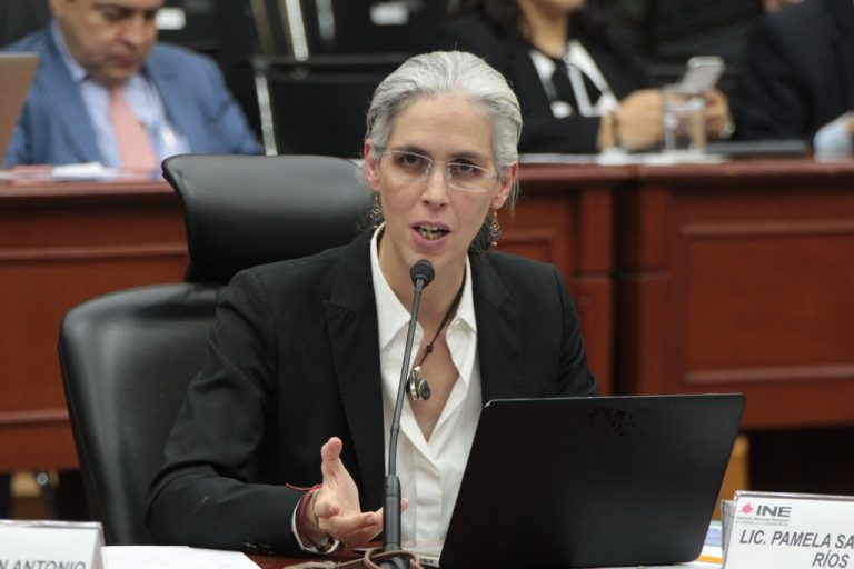 Pamela San Martín Ríos y Valles, Consejera Electoral.