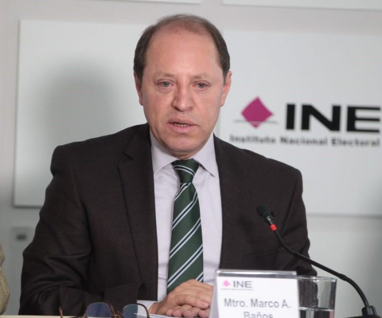 Marco Antonio Baños Martínez, Consejero Electoral.