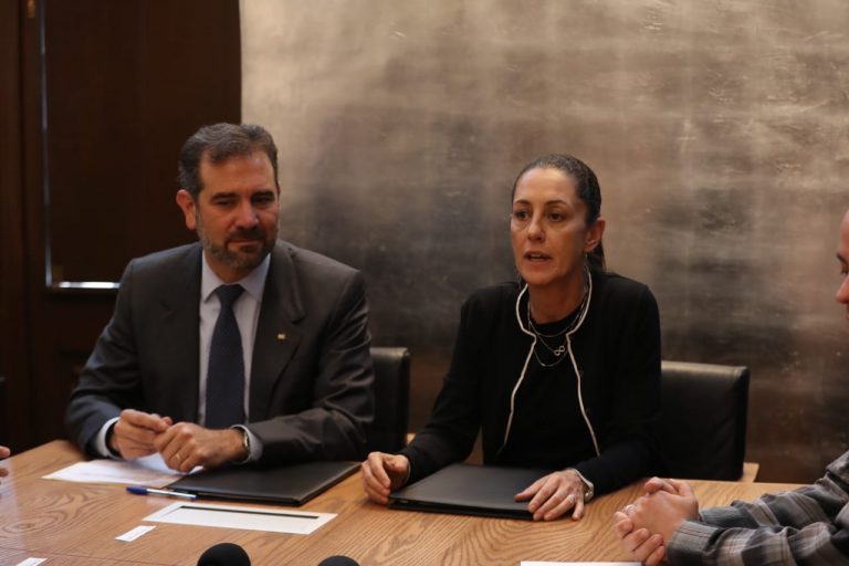 Firma de Convenio INE- CDMX.