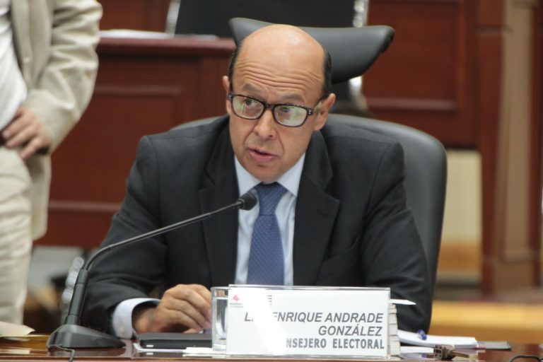 Enrique Andrade González, Consejero Electoral.