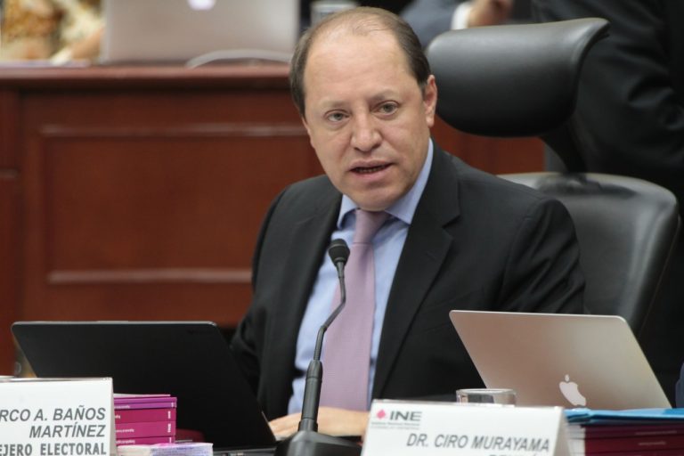 Marco Antonio Baños Martínez, Consejero Electoral.