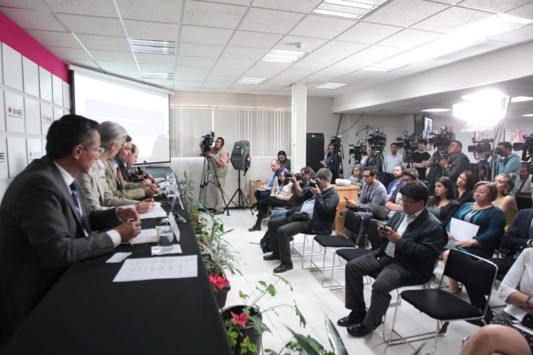 Conferencia de Prensa con motivo de los Procesos Electorales Locales 2018-2019.