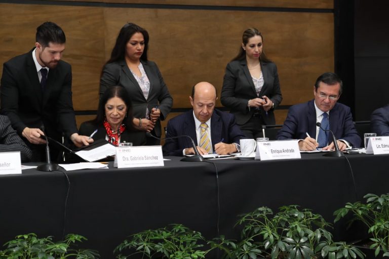 Firma de Convenio de Colaboración INE- Firma de Convenio con Iniciativa Ciudadana para la Promoción de la Cultura del Diálogo A.C.