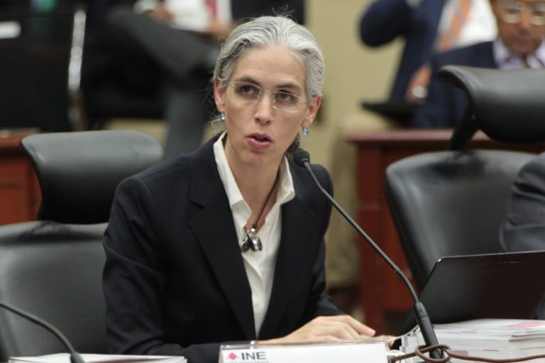 Consejera Electoral Pamela San Martín.