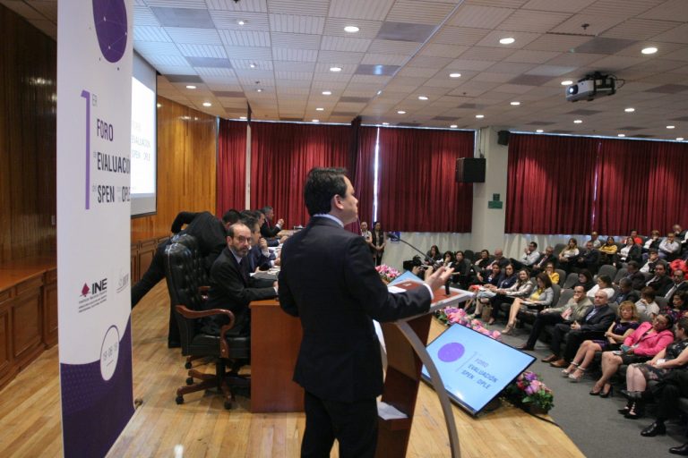 Primer Foro de “Evaluación del Servicio Profesional Electoral Nacional (SPEN) con los Organismos Públicos Locales”.
