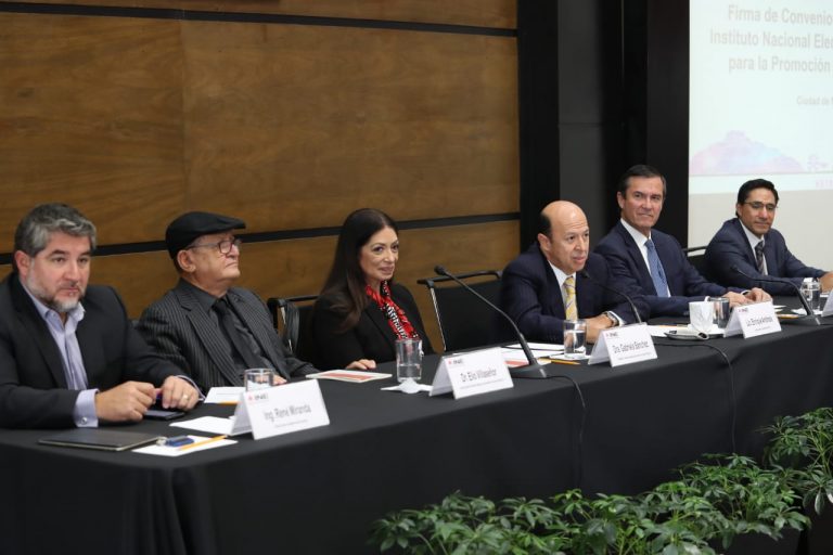 Firma de Convenio de Colaboración INE- Firma de Convenio con Iniciativa Ciudadana para la Promoción de la Cultura del Diálogo A.C.