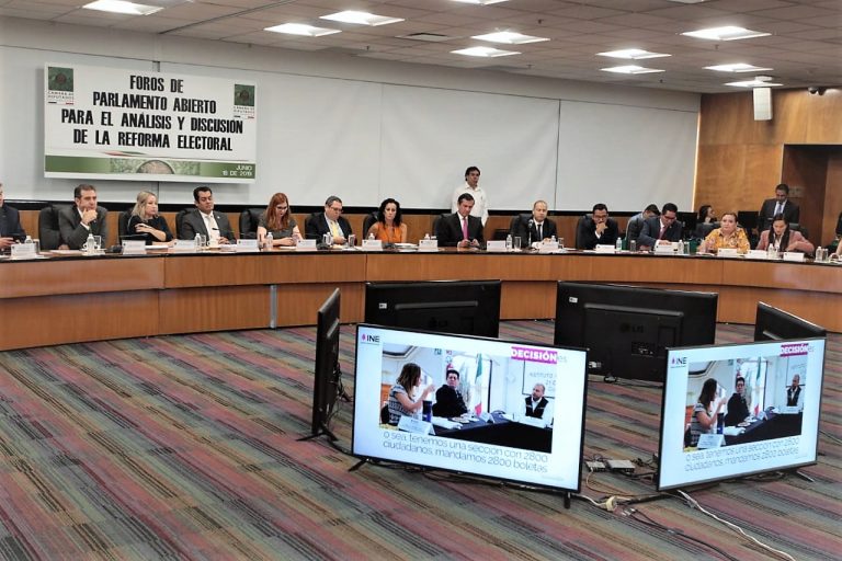 Grupo de trabajo del Foro de Parlamento Abierto para el Análisis y Discusión de la Reforma Electoral.