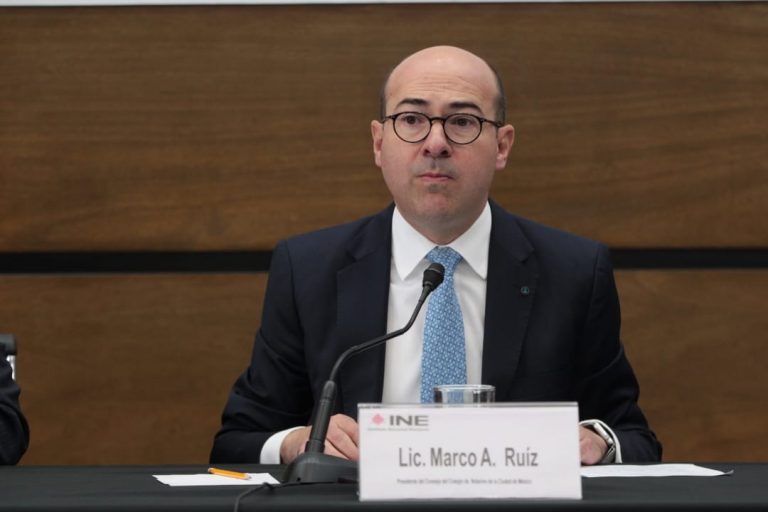 Marco Antonio Ruíz Presidente del Colegio de Notarios de la Ciudad de México.