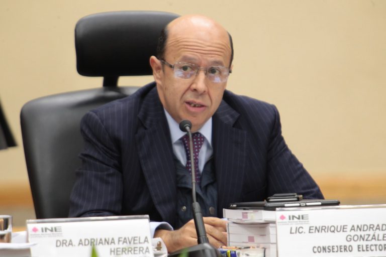 Enrique Andrade González, Consejero Electoral.