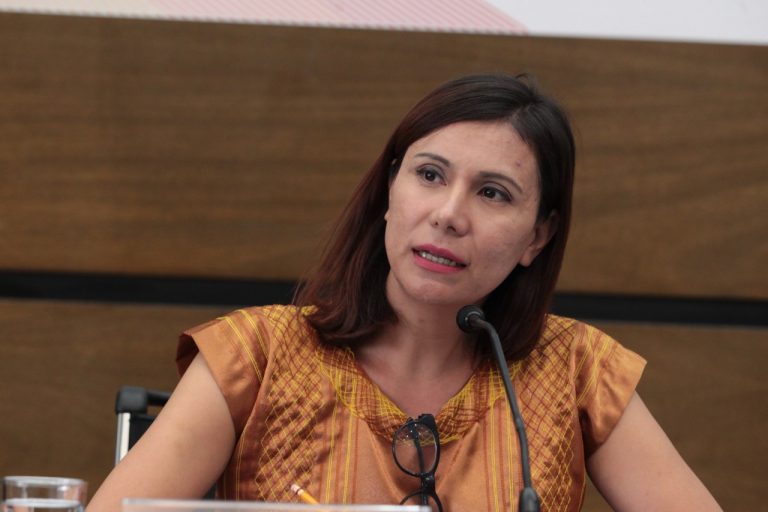 Luisa Rebeca Garza López Vocal Ejecutiva de la Junta Distrital Ejecutiva 04 de Querétaro.