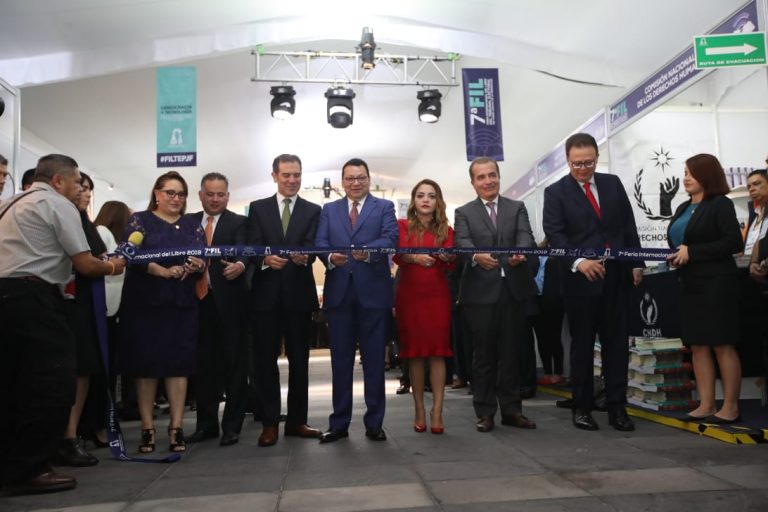 Inauguración de la 7ª. Edición de la Feria Internacional del libro del TEPJF