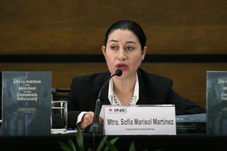 Sofía Marisol Martínez Gorbea, Consejera Presidenta Provisional del IEE Puebla.