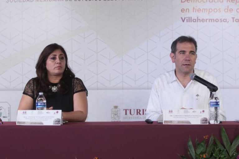 Angélica Cazarín Martínez, Presidenta de la Sociedad Mexicana de Estudios Electorales.