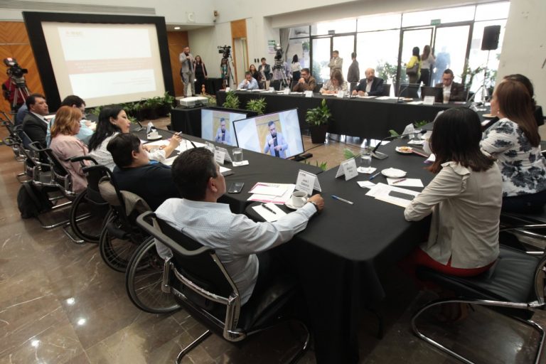 Mesa de trabajo para adoptar una acción afirmativa que garantice a las personas con discapacidad el acceso a candidaturas de elección popular.